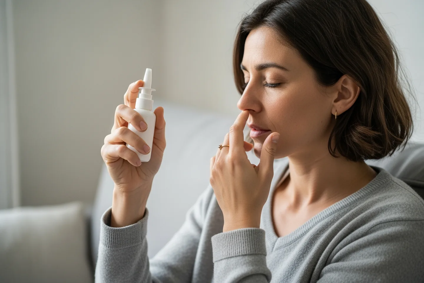 Comment utiliser un spray nasal correctement